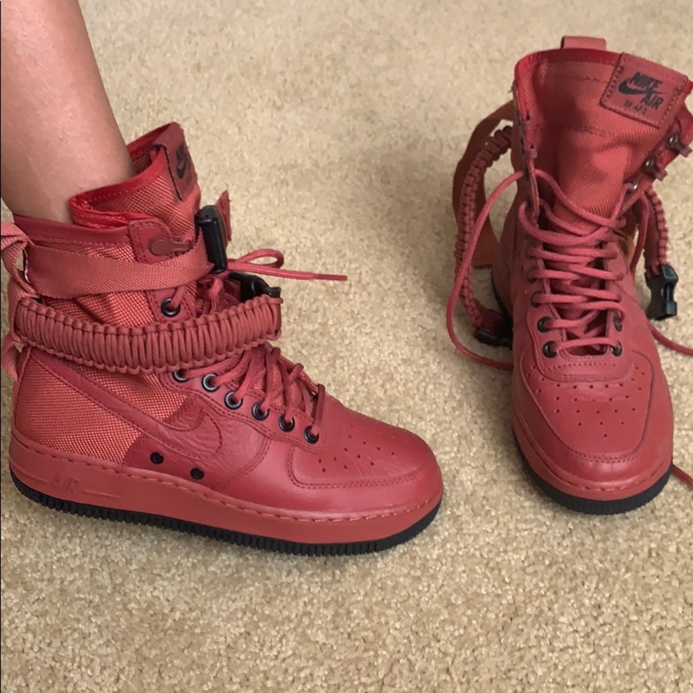 Like New Air Force 1 high top in Clay! NWOT